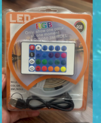 ریسه LED RGB کنترل دار USB