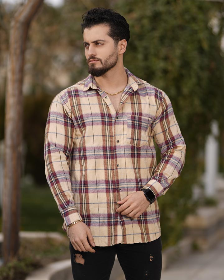 پیراهن پاییزه مردانه