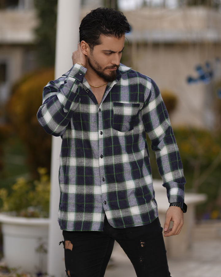 پیراهن پاییزه مردانه