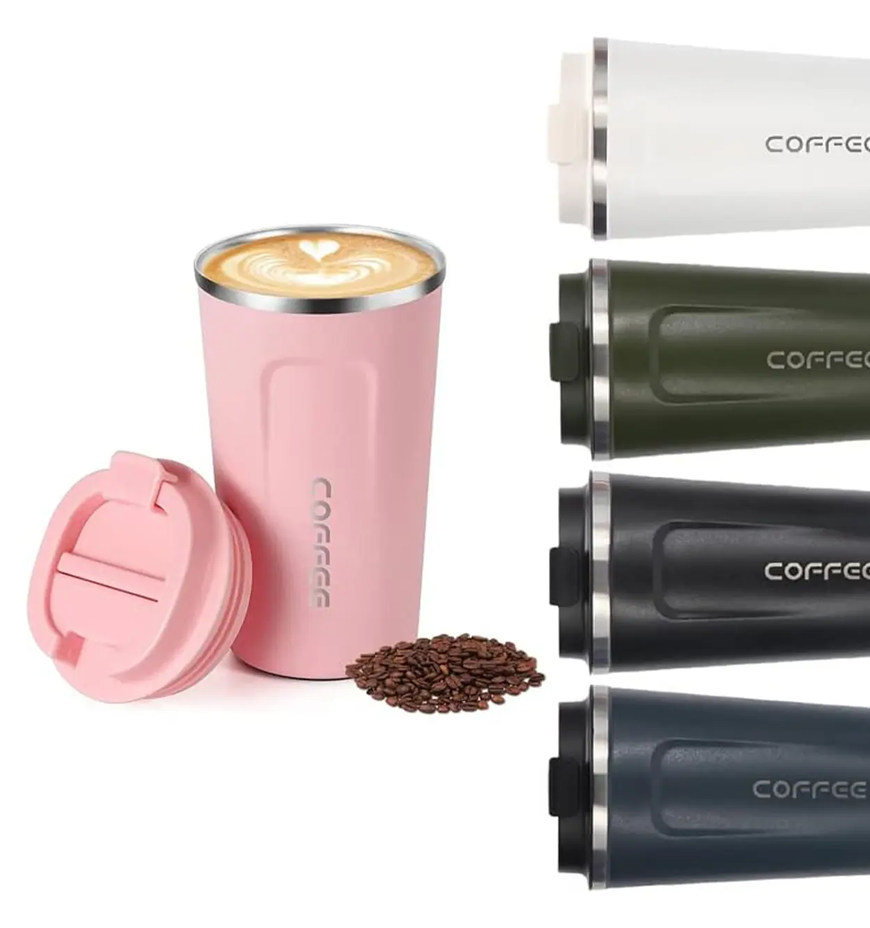 تراول ماگ 510 میل COFFEE
