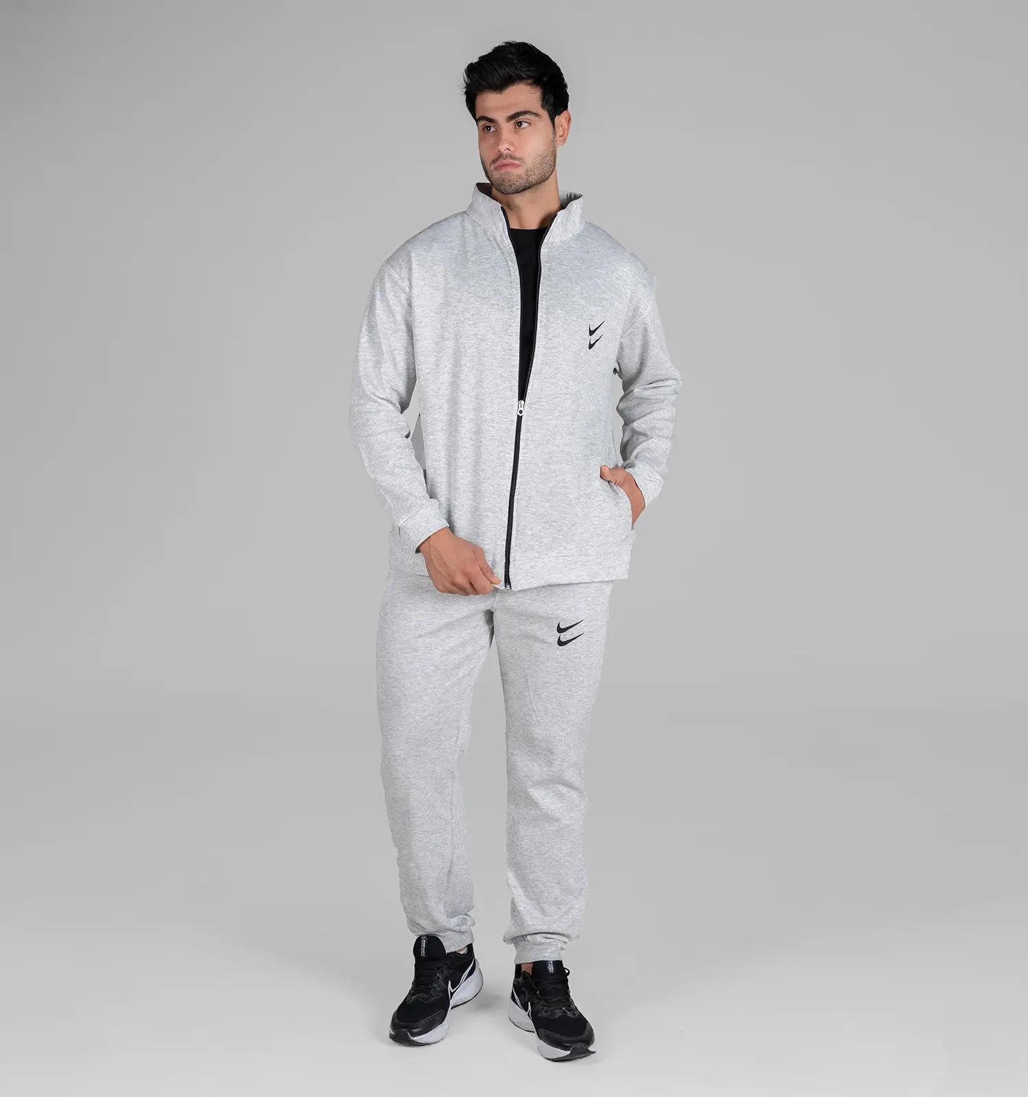 ست مردانه سویشرت و شلوار Nike ساده