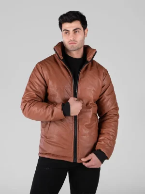 کاپشن اسپرت چرم