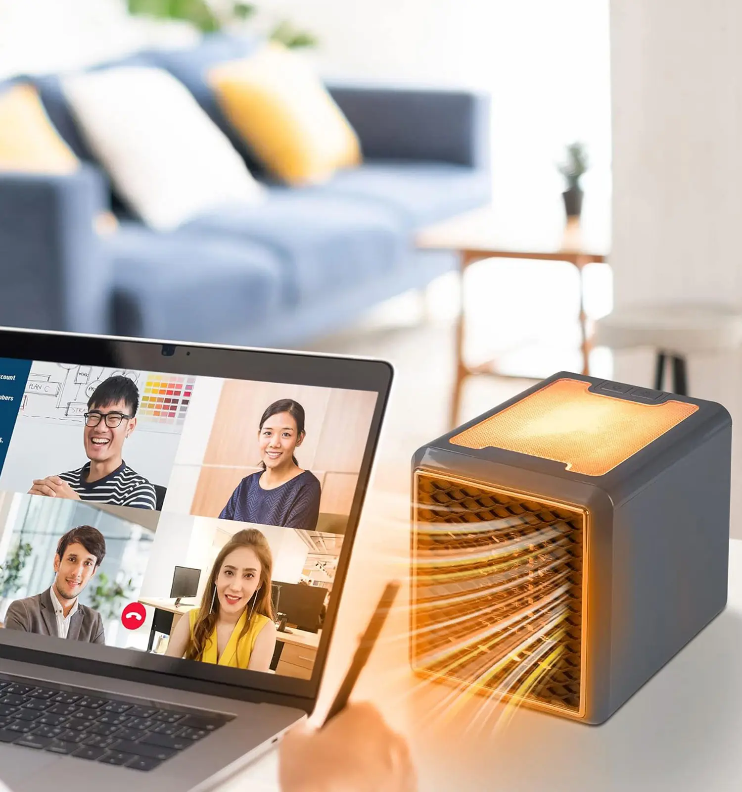 فن هیتر رومیزی