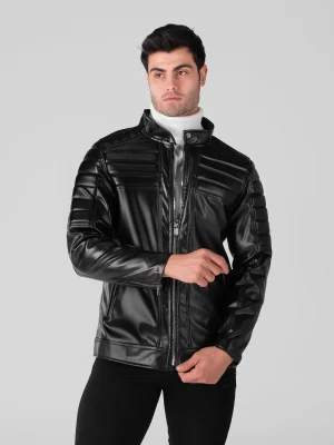 کاپشن اسپرت چرم