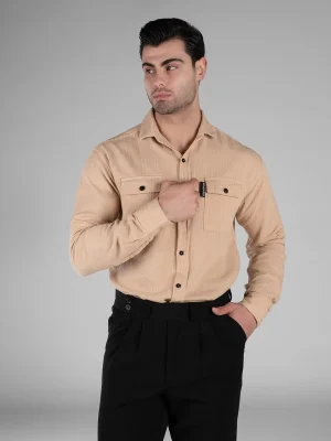 پیراهن مردانه آستین بلند ساده