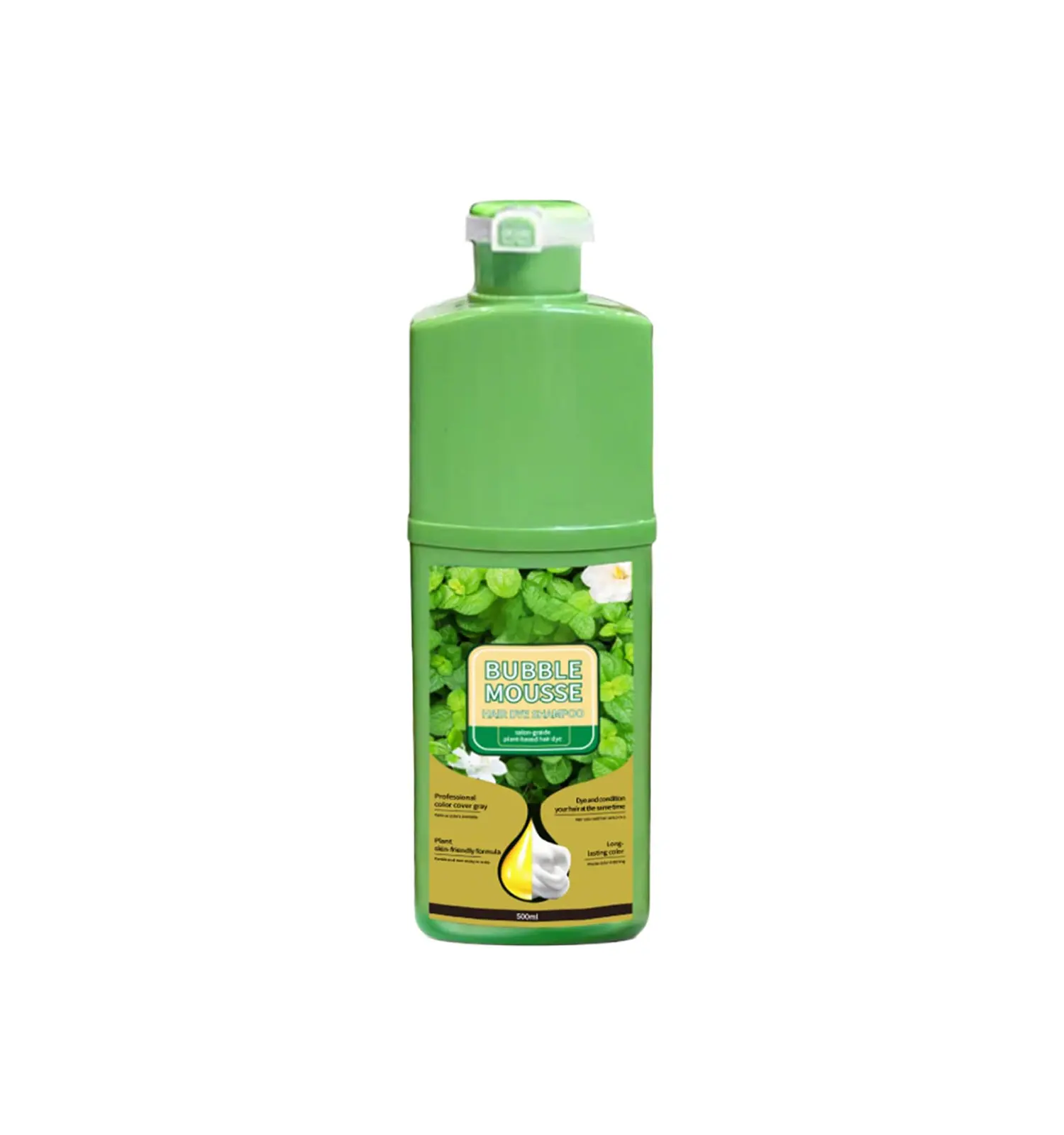 شامپو رنگ مو مشکی Bubble Mousse