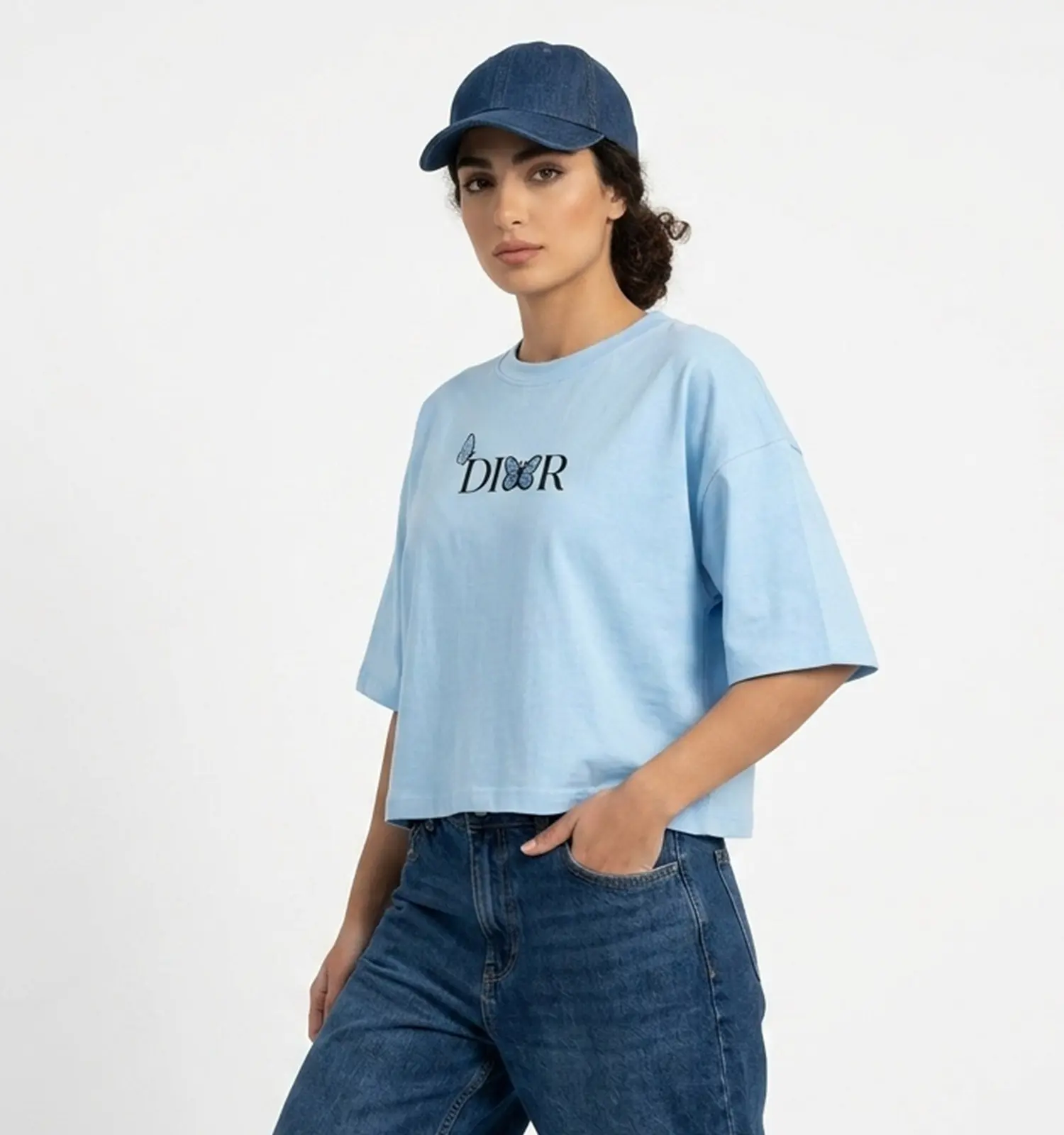 تیشرت Dior یقه گرد زنانه